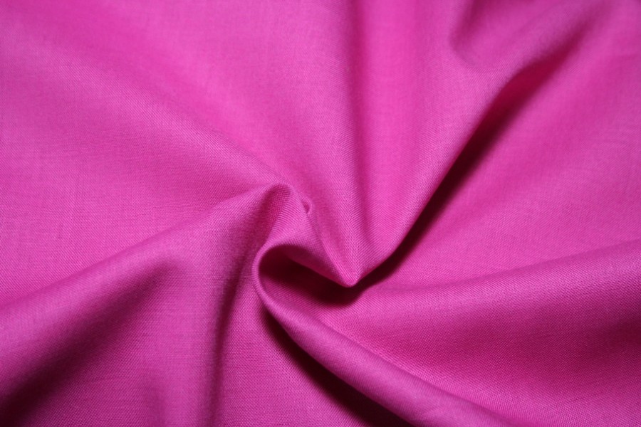 10cm Baumwollstoff uni (Standardqualität) pink (Grundpreis € 8,00/m)